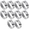 10 Stk Schlauchschellen Set, Einstellbare 27-51 mm Rohrschellen Edelstahl 304, Schlauchklemme Auspuffschelle Schraubschellen für Waschmaschine, Kraftstoffpumpe, Gas Rohr