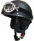 Retro Motorradhelm, Offener Halbschale Jet-Helm Mit Schutzbrille, ECE Zulassung Über Frauen Und Herren Im Vintage Look,ABS-Helm, Sturzhelm, Für Cruiser Chopper Biker Pilot 2,M