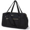 BAGSMART Reisetasche Handgepäck, Weekender Damen Overnight Bag Große Tragetasche mit Schuhtasche, Laptop Fach, Elektronik, Schwarz