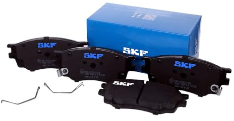 SKF Scheibenbremse Bremsbelag VKBP 80619 A - 4er Set - Position Vorderachse Höhe 77 mm Länge 170 mm Breite 81 mm Dicke 17 mm - OE Qualität