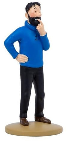 Collectible Figurine Tintin, Haddock Doubtful 13cm (42247)