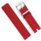 kongsou Weiches, langlebiges Uhrenarmband aus Leder für Damen von Calvin Klein für CK K94231. Uhrenarmbänder für Herren(Red)