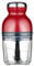 LacusMare Mini Food Processor, 900ml Bowl, 4 Sharp Blades, Whisk Attachment, 200W Motor for Chopping, Blending & Pureeing, Perfect for Baby Food, Garlic, Onion, and Nuts (Red)
