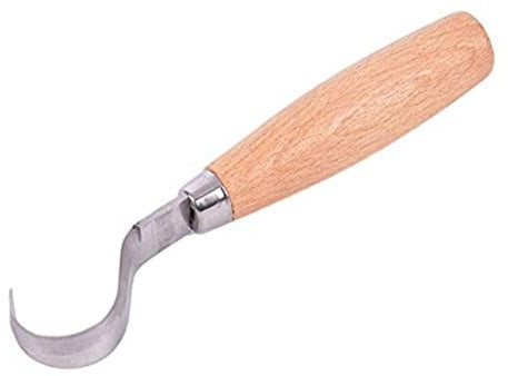 Precision Chisel DIY Hook Cut, Carving Tools Ergonomic Woodworking Spoon Crooked Beginners Sculptural Stainless Steel Professional Multiple Models