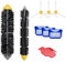MKVAXR Ensemble de pièces pour aspirateur, Kit de Remplacement for aspirateur IRobot, Roomba 675 650 690 série 600, Accessoires, pièces de Rechange, Brosse latérale à Poils, Filtre HEPA(MT)