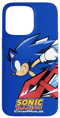 Sonic Racing CrossWorlds - Sonic Decal Case for iPhone 15 Pro Max