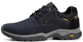 camel active Herren Sneaker aus Leder-Textil-Mix Schwarz, menswear-48