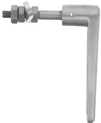 WHAMVOX Stove Door Pull Handle Stainless Steel High Temperature Resistant | Universal Stove Door Handle Replacement Grip for Wood Fireplace Grill Easy Install Clean for Home Commercial Use