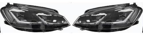goingfast Scheinwerfer-Set passend für VW GOLF VII 2017-2020 LED