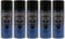 5x Hammerite Satin Black Metal Spray Paint 400ml Aerosol Tins x5