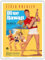 Pacifica Island Art Elvis Presley in Blue Hawaii – Vintage-Filmposter von Rolf Goetze c.1961 – Meister-Kunstdruck (ungerahmt), 22,9 x 30,5 cm
