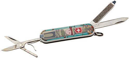 Victorinox Erwachsene Classic, 58mm, Wilhelm Tell Taschenwerkzeug, One Size