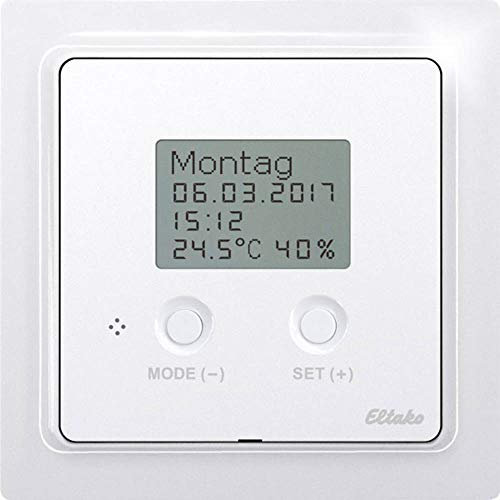 Eltako FUTH65D/230V-wg Funk Temperatursensor und Luftfeuchtesensor Aufputz Reichweite max. (im Freif