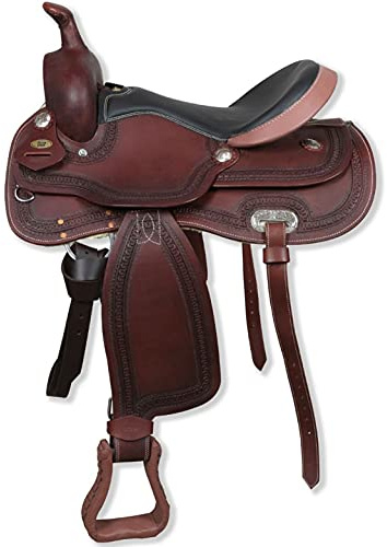 Silver Horse Sella Western Seattle Marrone 16” = 40 cm
