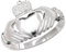Edler 925 Sterling Silber Damen - Claddagh Ring WJS22185