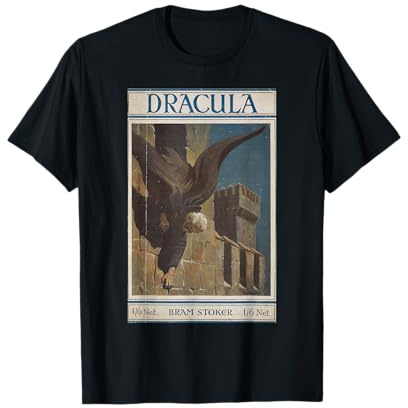Bram Stoker's Dracula Vampire, Original Front Cover Book Art T-Shirt