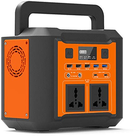 SSCYHT Station Alimentation Portable 296Wh Générateur Energie Solaire Domestique 300W Batterie Au Lithium Rechargeable avec Prise Secteur Convient pour Extérieur Camping Voyages Aventure,220v