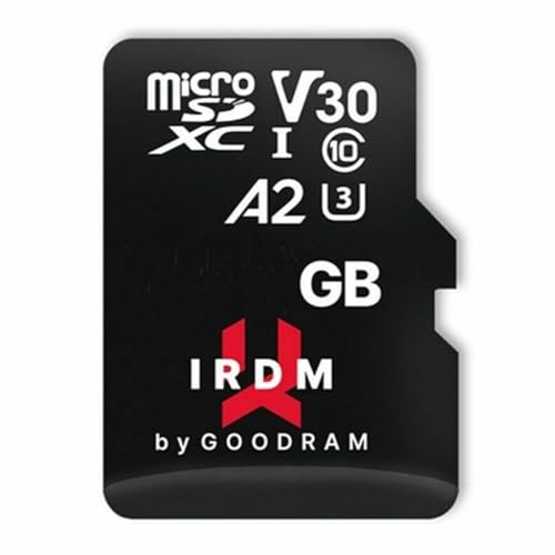 GOODRAM IRDM microSDXC 64GB V30 UHS-I U3 + Adaptateur