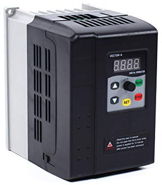Frequenzumrichter 3 Phasen 380V Variable Frequency Drive VFD Drehstrom Drehzahlregler Frequenzwandler Frequency Inverter (380 V 2,2 kW Frequenzumrichter)