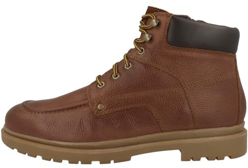 Geox U ANDALO Ankle Boot, Cognac
