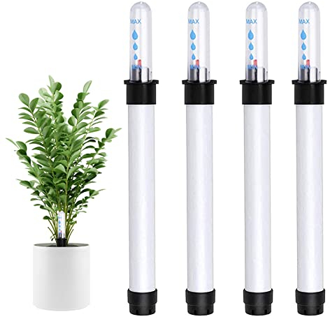 DMZK 4 Pezzi Indicatori di Livello dell'Acqua,Piante Indicatore di Irrigazione,Indicatore di Irrigazione delle Piante Indicatore, Piante Interno Tester per Indicatori di Livello