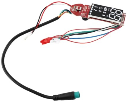 Akozon Leiterplatte für Elektroroller, Leiterplatte für Elektroroller, Bluetooth-Leiterplatte mit Klarer Datenanzeige für Fahrten Im Freien