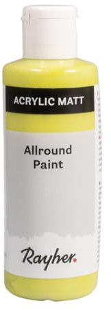 Rayher Allround Paint Peinture Acrylique Tous usages 80ml Vert Tilleul, 35077414
