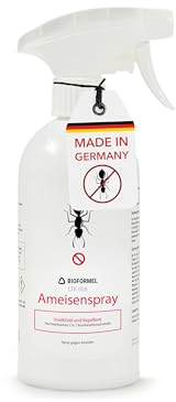 BIODELTA Ameisen-Spray - Anti Ameisenmittel zum Ameisen bekämpfen im Haus & Garten - bekämpft Ameisen - gegen alle Arten von Ameisen - Langzeitwirkung geruchsneutral & fleckenfrei (500 ml)