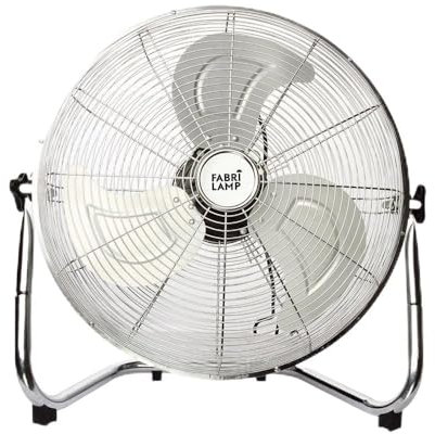 Ventilador Industrial Libis 100w Cromo 52d 3 Velocidades 54x56x22 Cm