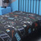 Happy Linen Company Girls Boys Kids Gaming Controller Black Single Fitted Sheet Bedsheet Bedding Bed Linen