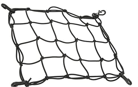 Bungee Kayak Cargo Net,Expandable Hook Boat Console Cargo Net for Paddle