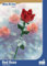 BlueBrixx Pro 108312 – Rote Rose aus Klemmbausteinen mit 187 Bauelementen
