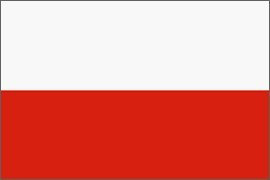 Polonia bandera 90 * 150 cm