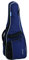 GEWA Gitarren Gig Bag Economy 12mm für Konzertgitarre 1/4 - 1/8 blau (reißfest und wassergeschützt, 12mm Polsterung, Luxus Rucksackgurte, großes Zubehörfach) 212131