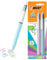 Bic Stylos à bille tendance 4 couleurs, pointe moyenne (1 mm), assortis, 2 pièces