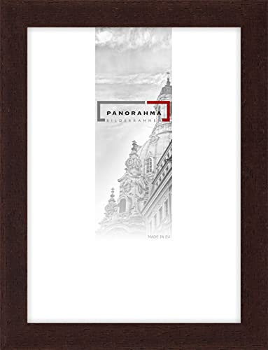 Holz-Bilderrahmen Kiel, Bildformat: 40 x 50 cm, Wenge, Echtglas