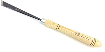 Wiedemann HSS 25mm Meissel mit Heft (Griff) für Drechsler Woodturner, drechseln