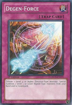 Yu-Gi-Oh! - Degen-Force (ORCS-EN073) - Order of Chaos - 1st Edition - Common by Yu-Gi-Oh!