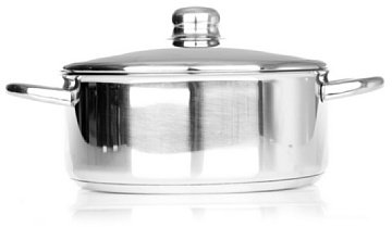 ALZA Cacerola Acero INOX Serie Noblesse 28 cms