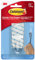 Command Large Hook, Pack 1 Hook and 2 Adhesive Strips, Transparent - Damage Free Hanging - Holds up to 1.8kg