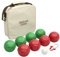 GoSports Boccia-Set mit 8 Kugeln, 100 mm, mit Pallino, Koffer und Messschnur, hochwertiges Set mit offizieller Größe
