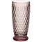 Villeroy und Boch Boston Coloured Longdrinkglas Rose, 400 ml, Kristallglas, Rosa, 1 Stück (1er Pack)