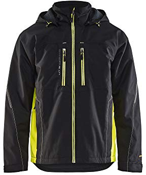 Blakläder Funktions-Winterjacke Größe, 1 Stück, L, schwarz/gelb, 489019779933L
