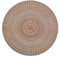 Zeller 26819 Platzset Cut out, Kunststoff, rund, kupfer, ca. Ø41 cm
