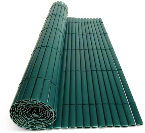 Canisse double face PVC 1 x 1 m - - Vert
