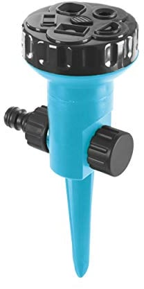 CELLFAST Rasensprenger 5 Funktionen Gartensprinkler Für Rasen Blumen Pflanzen Stufenregulierung Basic