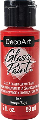 Red Glass Paint - 2Oz.
