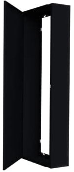 Coffret d'habillage pour tableaux électriques en acier noir - Dim. du coffret : H 790 x L 340 x P 140 mm - Marque ATOLE