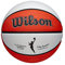 Wilson Basketball WNBA AUTHENTIC SERIES, Outdoor, Tackskin Gummi, Größe: 6, Braun/Weiß