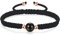 JENDEAR SHINE Bracciale Intrecciato Agata, Bracciale Corda Regolabile Da Donna, Gioielli Fatti A Mano, Regalo Di Compleanno Coppia Amicizia, Pietra Di Guarigione Yoga Energetica Rosso Nero